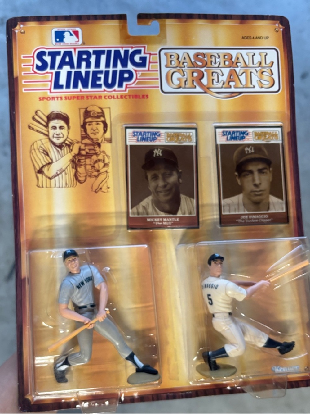 MLB Starting Lineup Baseball Greats Dual Figure Set - White and Gray